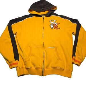 Vintage Skullcandy Hoodie Men's Full Zip Pockets Streetwear Y2K Size Large